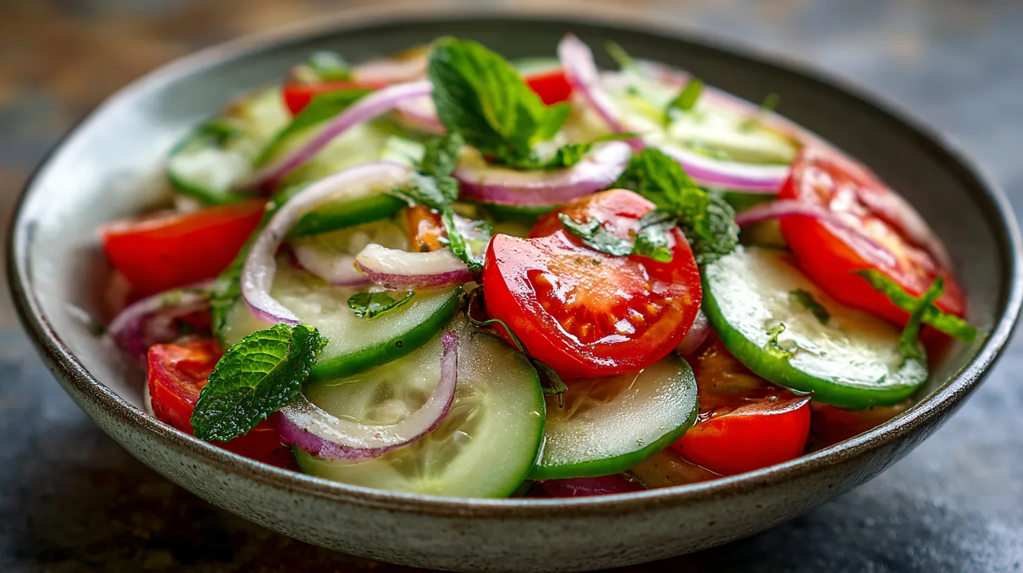 thatAsian Cucumber Salad Marinated Cucumber Tomato And Onion Salad: 5 Fresh Tips!