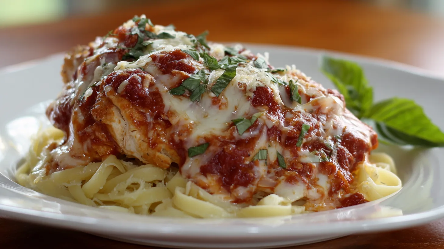 thatCrock-pot Chicken Parmesan: 5 Easy Steps to a Family Favorite!