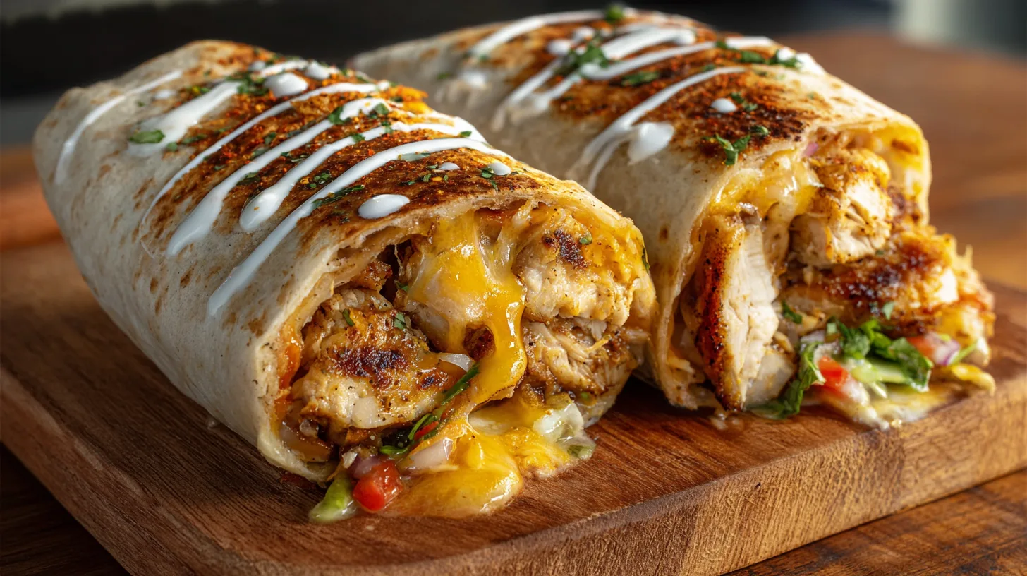 thatOoey-Gooey Cheesy Garlic Chicken Wraps: 5 Quick Steps to Deliciousness
