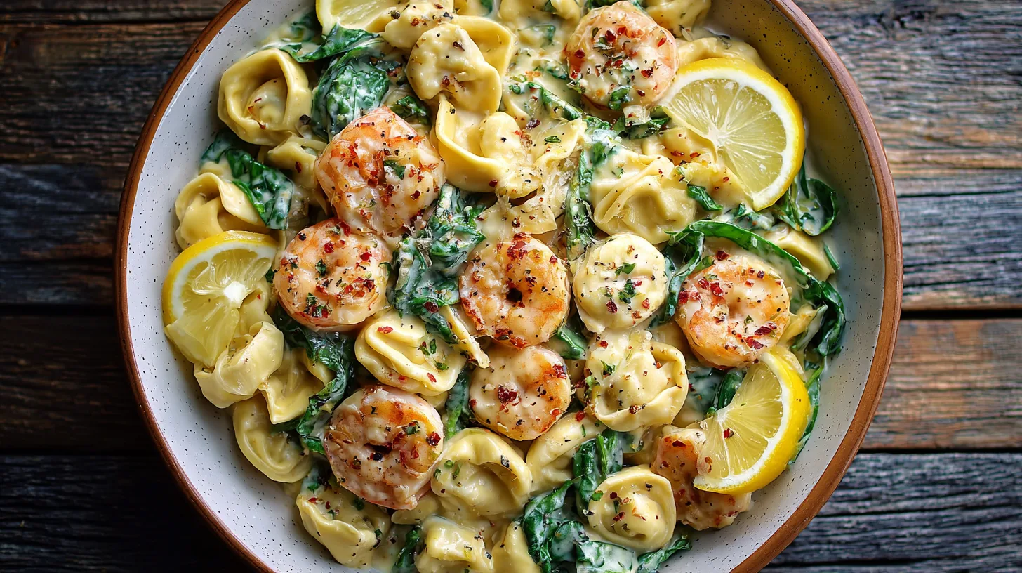 thatShrimp Tortellini in Lemon Garlic Cream Sauce: 5 Simple Steps to Delight